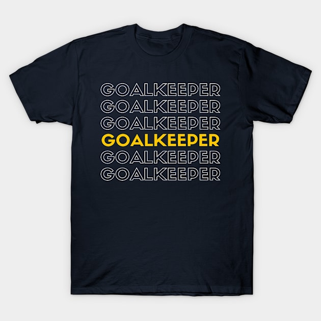 Goalkeeper T-Shirt by divawaddle